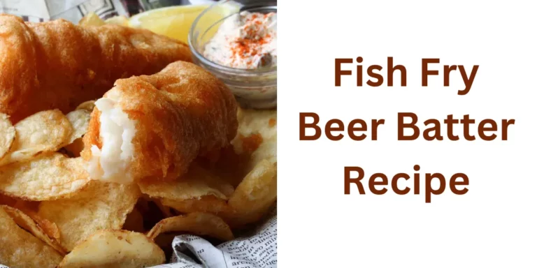 Fish Fry Beer Batter Recipe